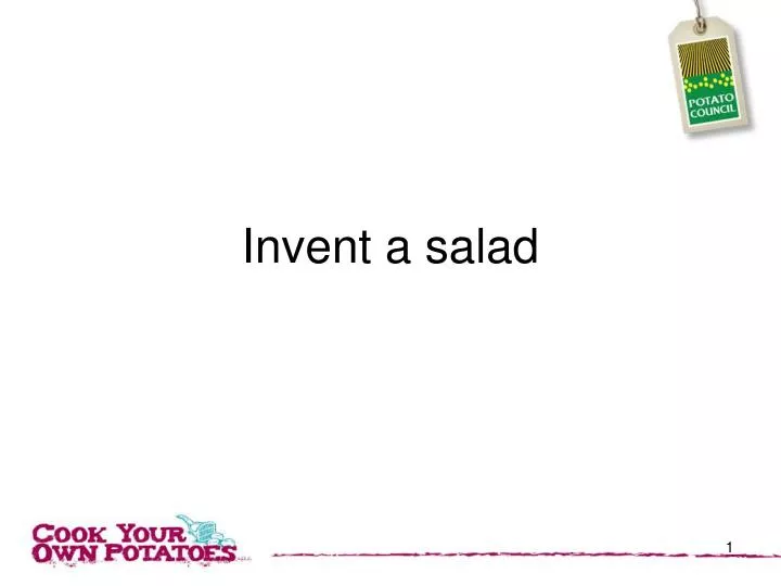 invent a salad