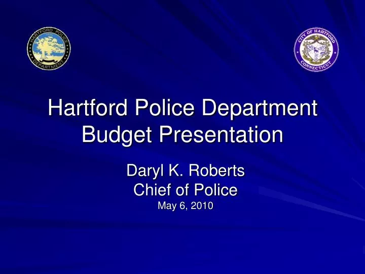 hartford police department budget presentation