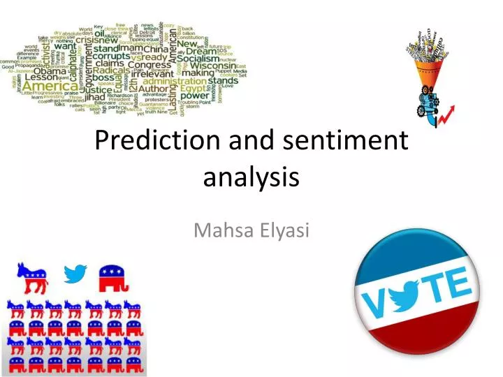 prediction and sentiment analysis