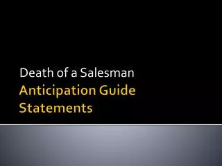 death of a salesman