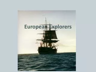 european explorers