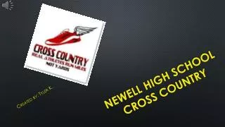 Newell high school cross country