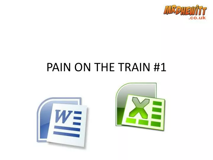 pain on the train 1