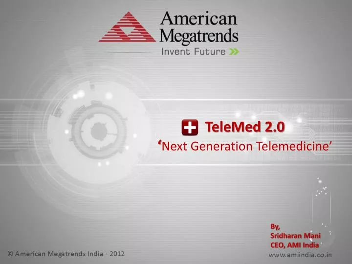 telemed 2 0 next generation telemedicine