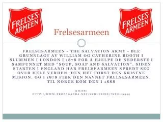 Frelsesarmeen