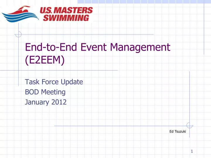 end to end event management e2eem