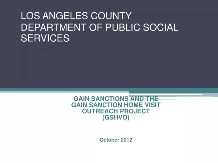 los angeles county department of public social services