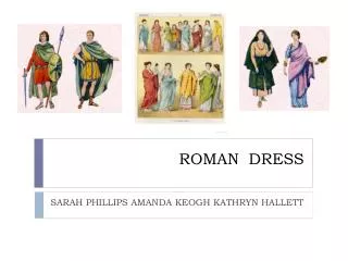 ROMAN 	DRESS