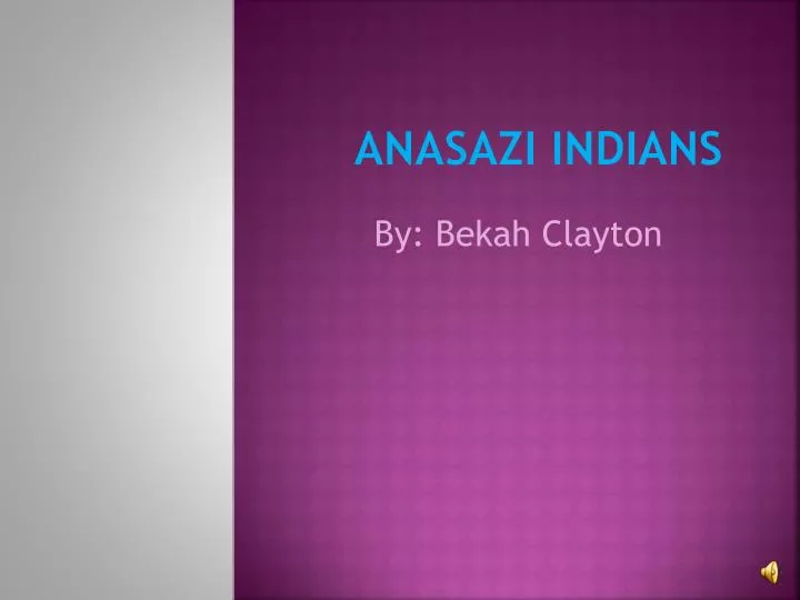 anasazi indians