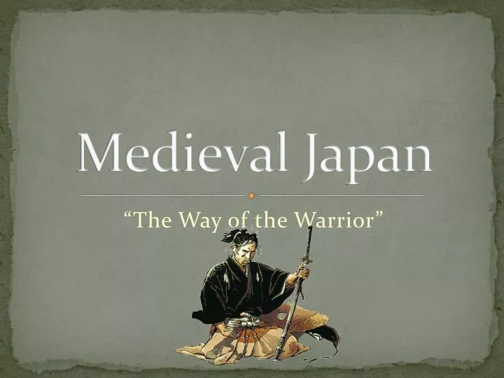 medieval japan