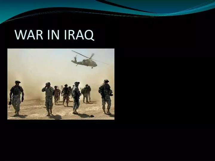 war in iraq