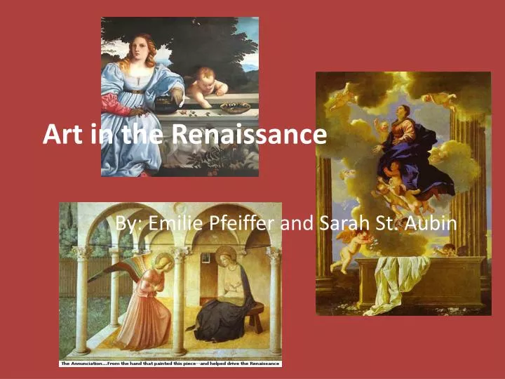 art in the renaissance