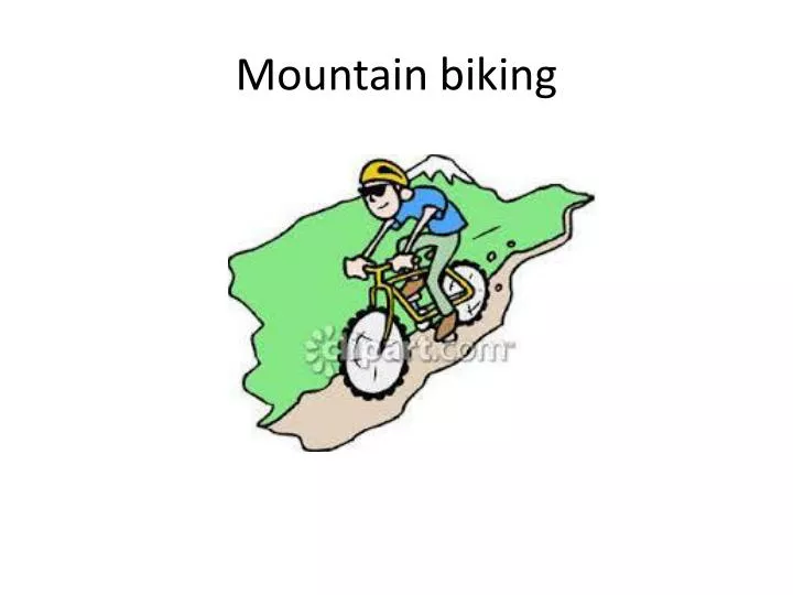 mountain biking