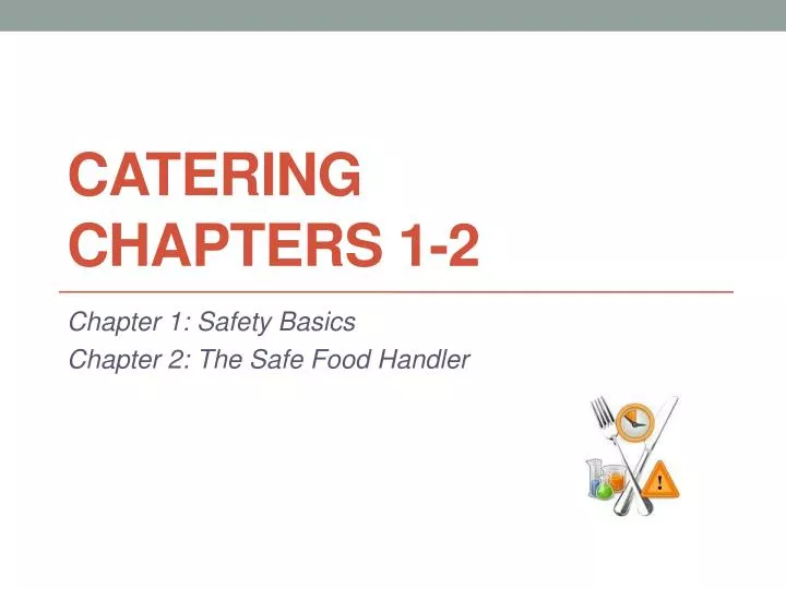 catering chapters 1 2