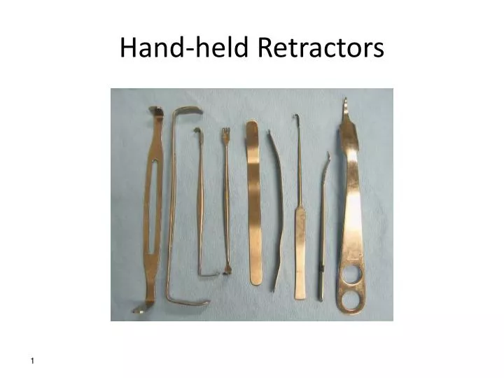 hand held retractors