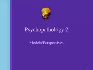 Psychopathology 2