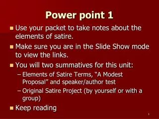 Power point 1