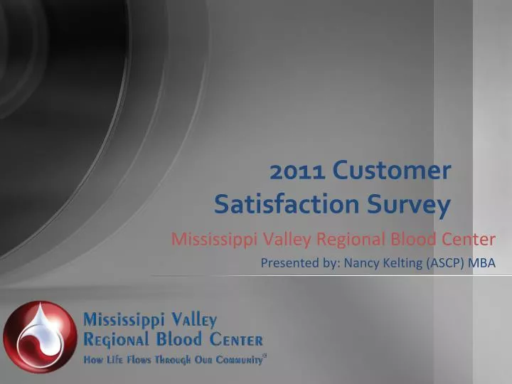 2011 customer satisfaction survey