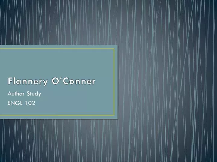 flannery o conner
