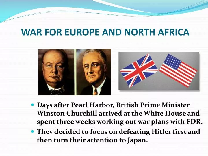 war for europe and north africa