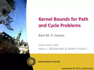 Kernel Bounds for Path and Cycle Problems