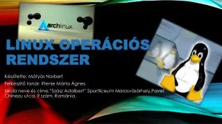 linux oper ci s rendszer