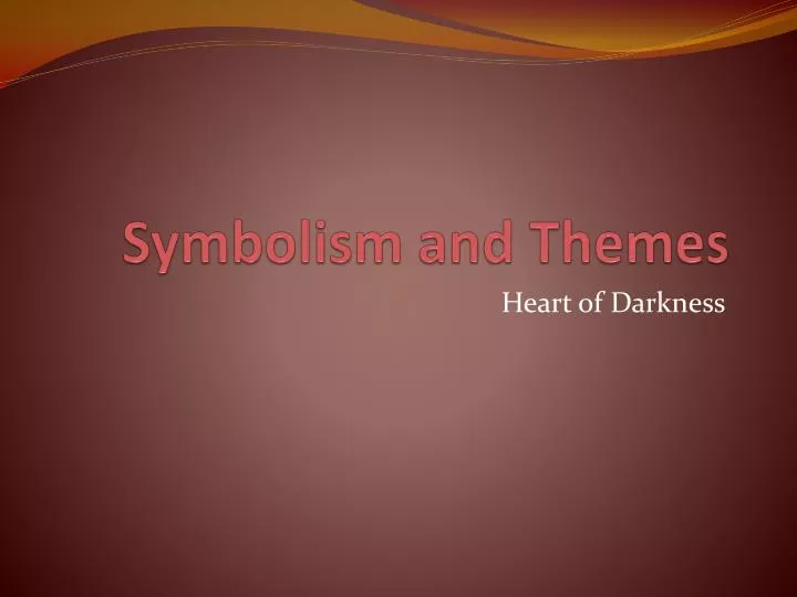 symbolism and themes