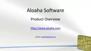 Aloaha Software