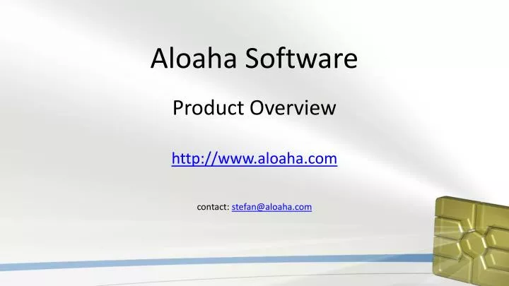 aloaha software