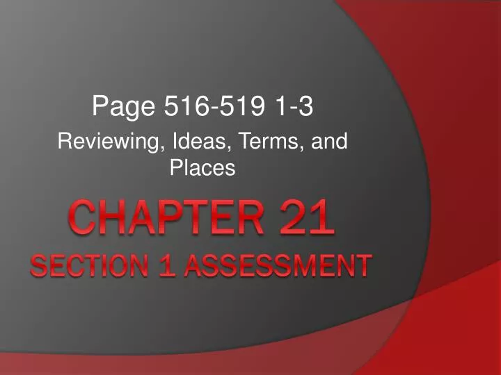 page 516 519 1 3 reviewing ideas terms and places