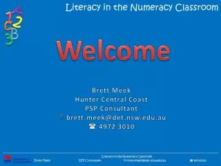 Literacy in the Numeracy Classroom