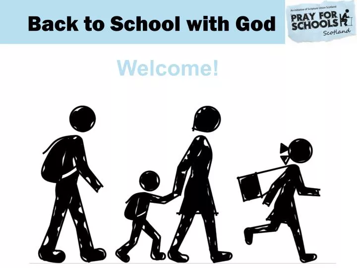 back to school with god