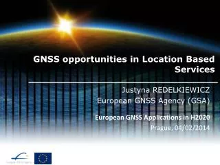 GNSS opportunities in Location Based Services