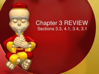 chapter 3 review