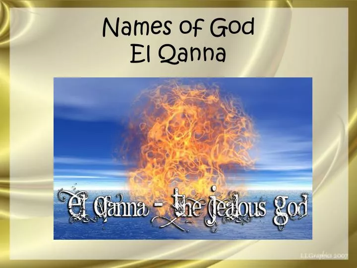 names of god el qanna