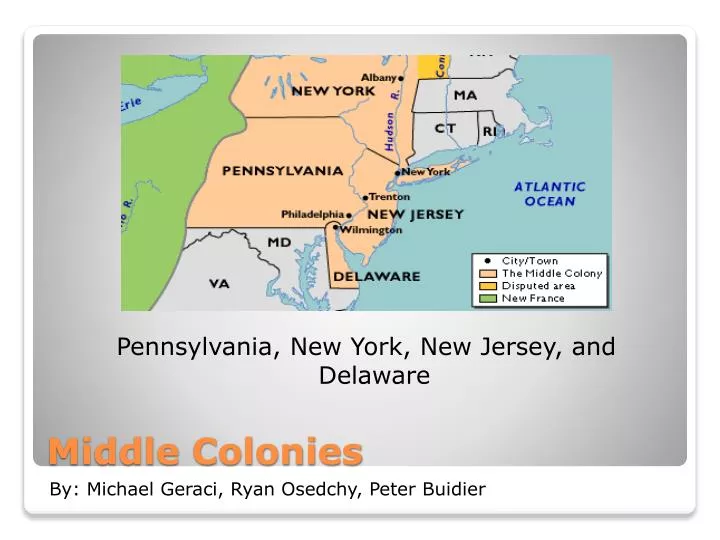 middle colonies
