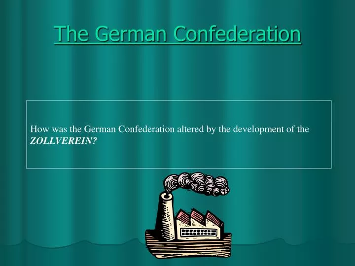 the german confederation