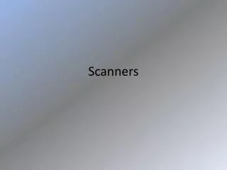 scanners