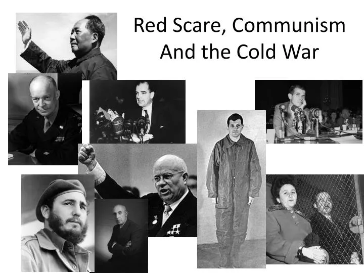 red scare communism and the cold war