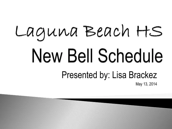 laguna beach hs new bell schedule