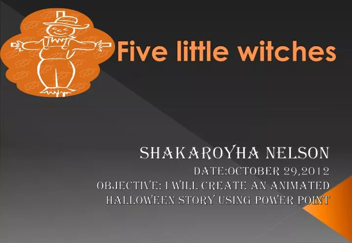 five little witches