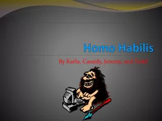 Homo Habilis