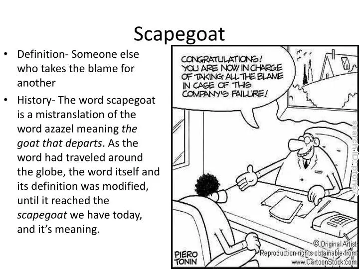 scapegoat