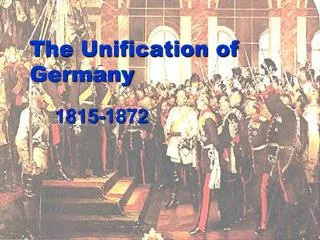 The Unification of Germany