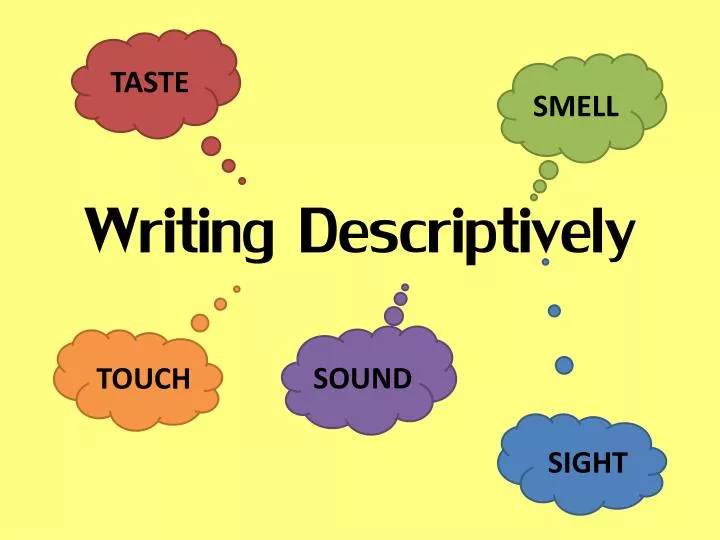 writing descriptively