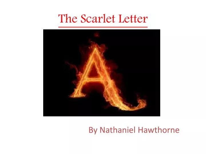 the scarlet letter