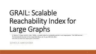 GRAIL: Scalable Reachability Index for Large Graphs