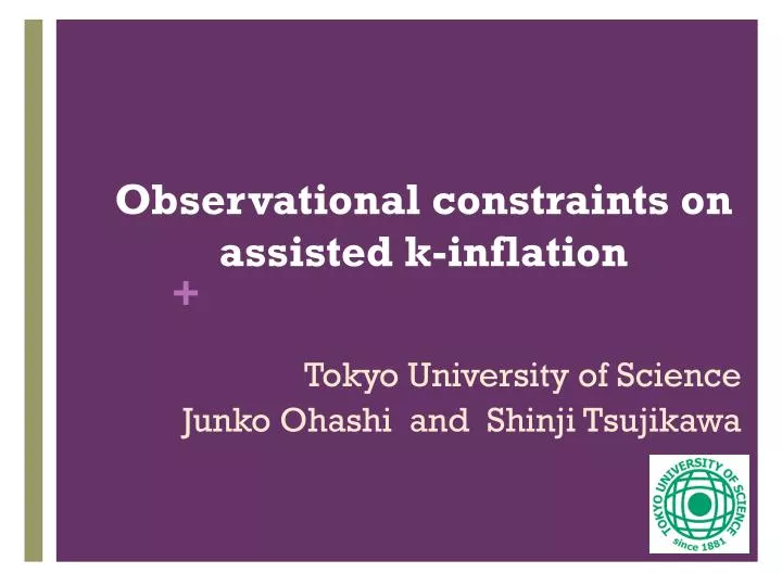 observational constraints on assisted k inflation