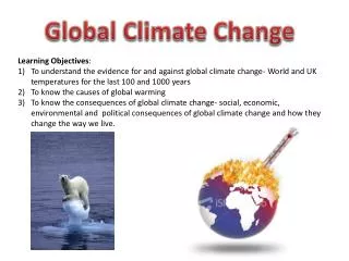 Global Climate Change