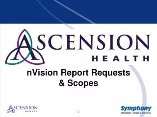 nVision Report Requests &amp; Scopes